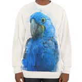 Hyacinth Parrot Unisex Sweatshirt