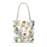 Floral Elegance Conure Tote Bag