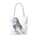 Budgie Tapestry: Classic Beauty In Every Feather Tote Bag