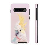 Exotic Defense: Sturdy Cockatoo Phone Case