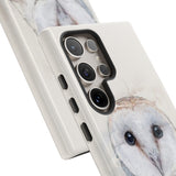 Barn Owl Guardian: Ultimate Protection Phone Cover