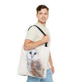 Enchanted Night: Barn Owl Tote Bag