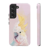 Exotic Defense: Sturdy Cockatoo Phone Case