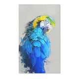 Macaw Beauty: Colorful Area Rug