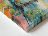 Tropical Daydreams Budgie Canvas