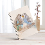 Feathered Reflections Spiral Notebook