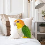 Caique Parrot Vibrant Pillow I