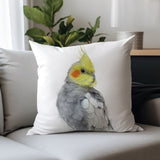 Elegant Cockatiel Pillowcase