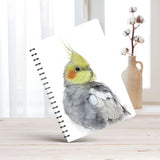 Cockatiel Adventures Spiral Notebook