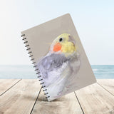 Cockatiel Memoirs Spiral Notebook