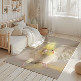 Perch Perfect: Cockatiel Design Rug