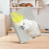 Yellow Crested Cockatoo Spiral Notebook