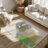 Conure Bliss: Whimsical Area Rug