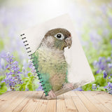 Conure Captures Spiral Notebook