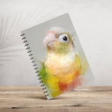 Green Cheek Memoirs Spiral Notebook