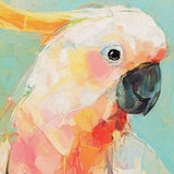 Jungle Majesty – Tropical Cockatoo Canvas ART