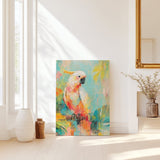 Jungle Majesty – Tropical Cockatoo Canvas ART