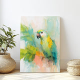 Vibrant Parrot Canvas Wall Art - Tropical Decor for Bird Lovers