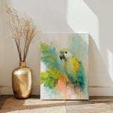 Vibrant Parrot Canvas Wall Art - Tropical Decor for Bird Lovers