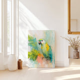 Vibrant Parrot Canvas Wall Art - Tropical Decor for Bird Lovers