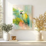 Vibrant Parrot Canvas Wall Art - Tropical Decor for Bird Lovers