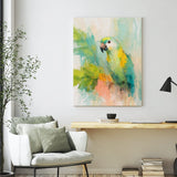 Vibrant Parrot Canvas Wall Art - Tropical Decor for Bird Lovers