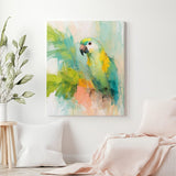 Vibrant Parrot Canvas Wall Art - Tropical Decor for Bird Lovers