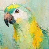 Vibrant Parrot Canvas Wall Art - Tropical Decor for Bird Lovers