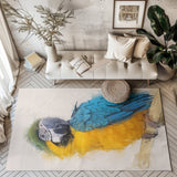 Macaw Elegance Portrait Rug