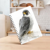 Peregrine Falcon Portrait Notebook