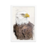 Majestic Freedom Bald Eagle Framed Print