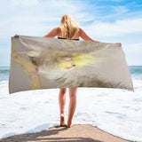 Cockatiel Sunflower Beach Towel IV