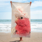 Galah Cockatoo Beach Towel