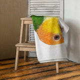 Caique Parrot Beach Towel