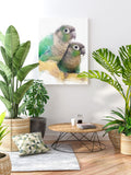 Green Cheeked Conure Canvas No.9