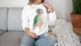 Green Cheeked Conure Sweatshirt No.1