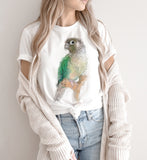 Green Cheeked Conure Unisex Tee No.1