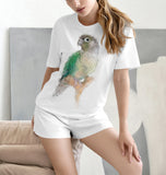 Green Cheeked Conure Unisex Tee No.1