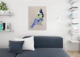 Himalayan Black-lored Tit Canvas