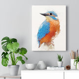 Common Kingfisher Canvas