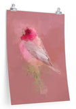 Rosefinch Paper Print