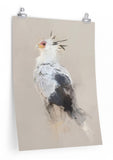 Secretarybird Paper Print