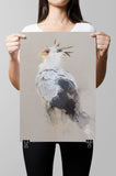 Secretarybird Paper Print